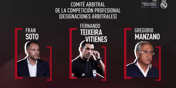 bob半岛体育官方网站-皇马TV：西裁委指派裁判的3位负责人都有过对皇马的不利言行