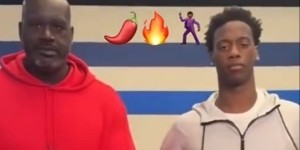 奥胖与儿子跳舞：打球你前途无量 但跳舞还得和老鲨我学学