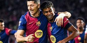 巴萨本赛季欧冠已打进36球，并列队史单赛季欧冠进球排行榜第2位