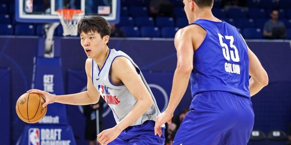 杨瀚森试训11队签位大解析：篮网手握5个签，太阳绿军适配其行情