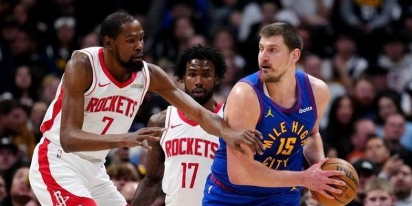 bob半岛体育官方网站-阿门16分5板4助 NBA火箭93-129掘金 穆雷30分